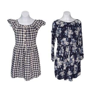 GAP Girls Dresses Set of 2 Size XL Blue (12)